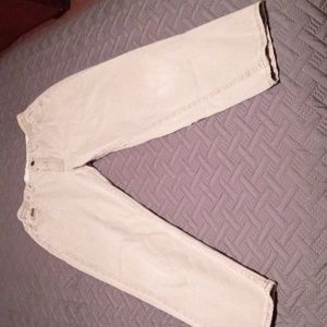 Women's Bright Beige Jeans